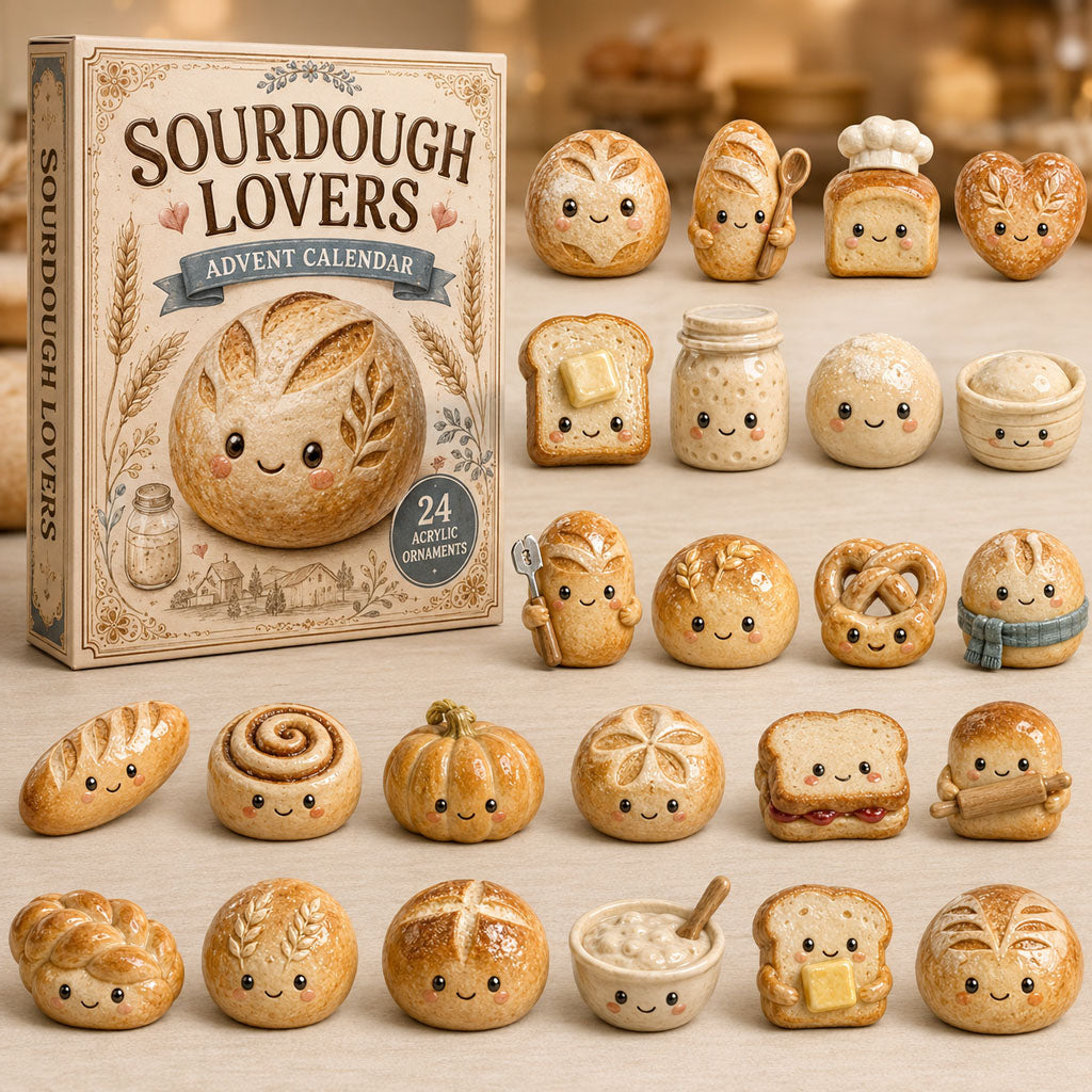 Sourdough Lovers Christmas Advent Calendar 2026 Xmas Gift Ideas For Wife