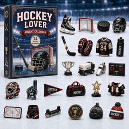 Hockey Lover Advent Calendar 24 Days Of Christmas Blindbox Xmas Gift For Him