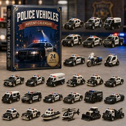 Police Vehicles Christmas Advent Calendar Xmas Calendar Countdown Xmas Gifts For Dad