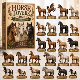 Horse Lovers Christmas Advent Calendar Christmas Eve Countdown Gifts For Horse Lovers