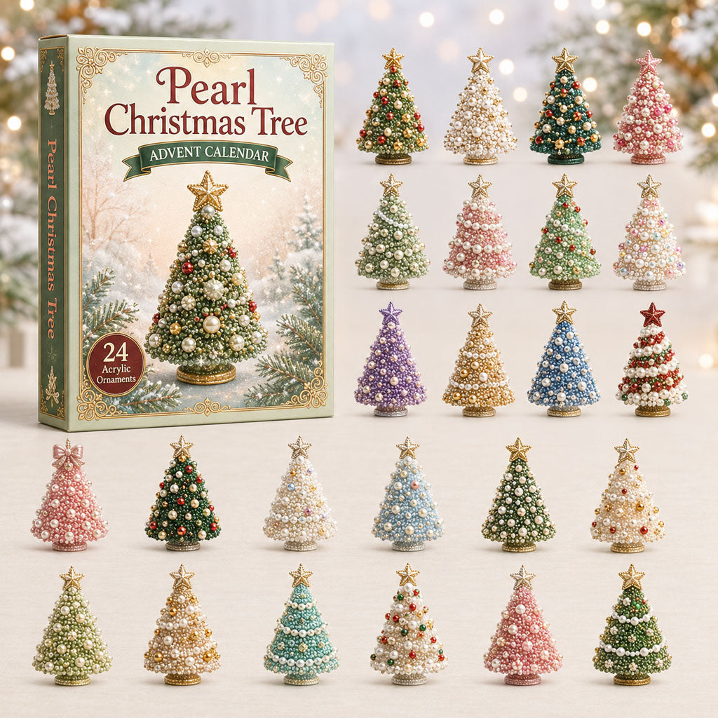 Pearl Christmas Tree Advent Calendar Xmas Countdown Christmas Presents For Sister