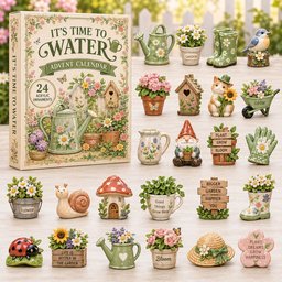 It_s Time To Water Christmas Advent Calendar Xmas Countdown Gifts For Gardening Lovers