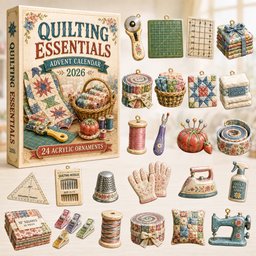 Quilting Essentials Christmas Advent Calendar Christmas Countdown Presents For Quilting Lovers