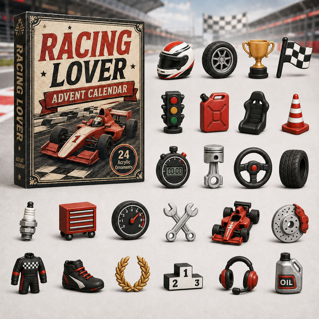 Racing Lover Advent Calendar 24 Days Of Christmas Blindbox Xmas Gifts For Racers