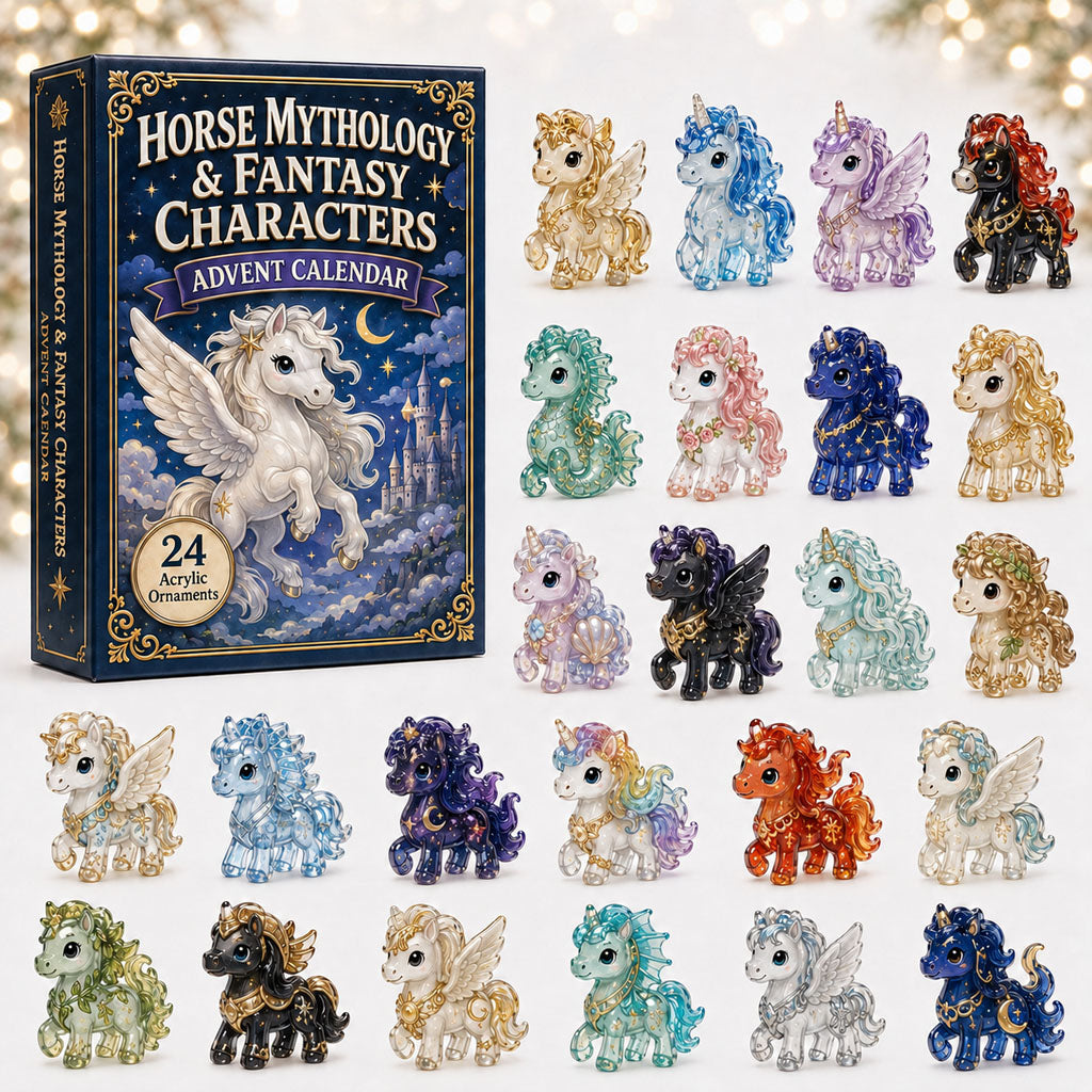 Horse Mythology And Fantasy Characters Advent Calendar Christmas Gifts For Horse Lovers