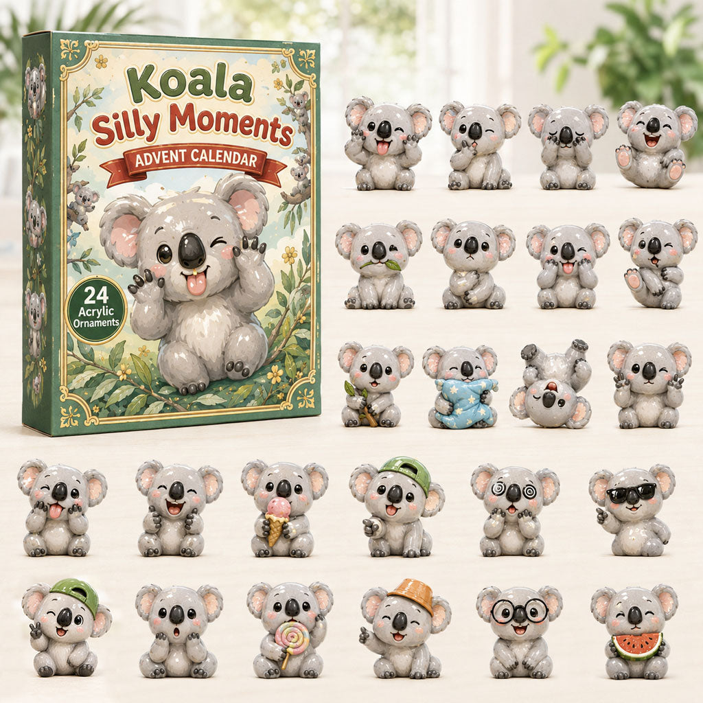 Koala Silly Moments Christmas Advent Calendar Xmas Countdown Christmas Gifts For Koala Lovers
