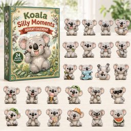 Koala Silly Moments Christmas Advent Calendar Xmas Countdown Christmas Gifts For Koala Lovers