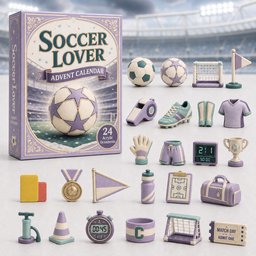 Soccer Lover Christmas Advent Calendar Xmas Countdown Xmas Gifts For Soccer Lovers