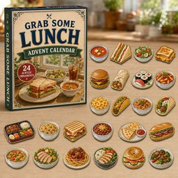 Grab Some Lunch Christmas Advent Calendar Xmas Countdown Gifts For Food Lovers