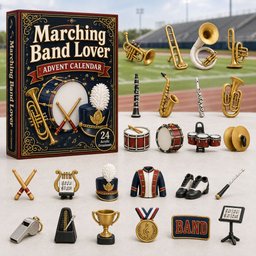 Marching Band Lover 2026 Christmas Advent Calendar Best Presents For Musician