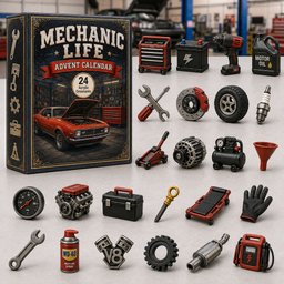 Mechanic Life Christmas Advent Calendar Xmas Countdown Christmas Gifts For Mechanic