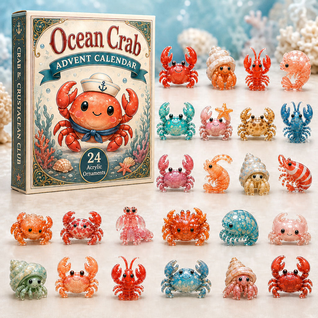 Ocean Crab Christmas Advent Calendar 2026 Xmas Gift Ideas For Girlfriend