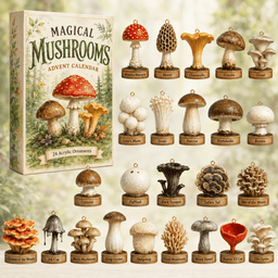 Magical Mushrooms Christmas Advent Calendar Counting Down Mushroom Nature Lovers Xmas Gifts