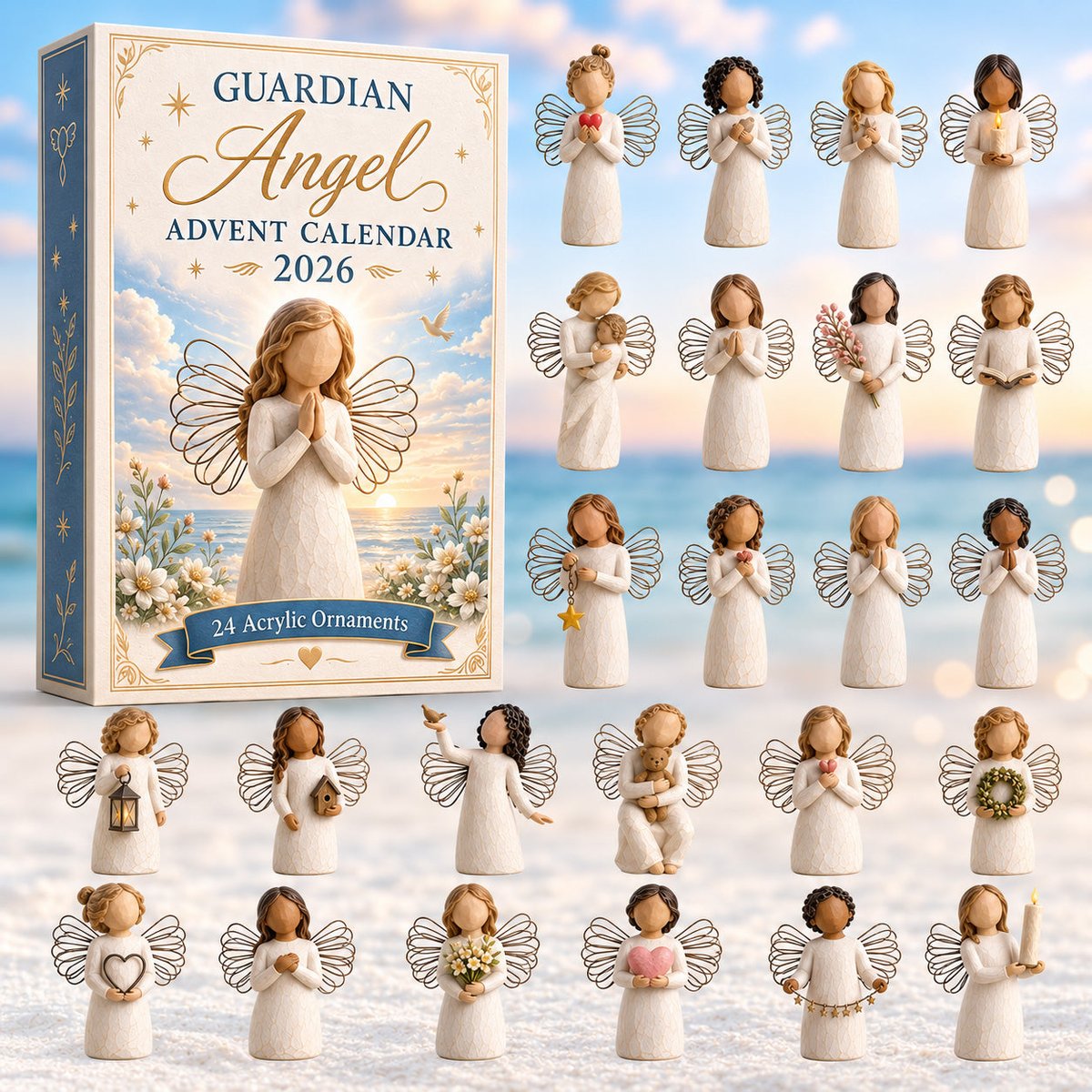 Guardian Angel Christmas Advent Calendar Christmas Countdown Gifts For Christians