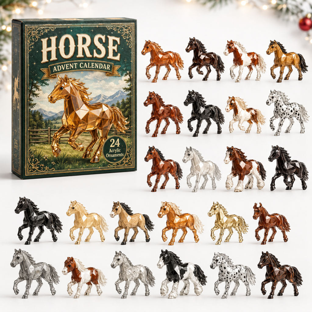 Horse Christmas Advent Calendar Christmas Day Countdown Gifts For Horse Lovers