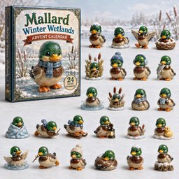 Mallard Winter Wetlands Christmas Advent Calendar Xmas Calendar Countdown Xmas Gifts Ideas