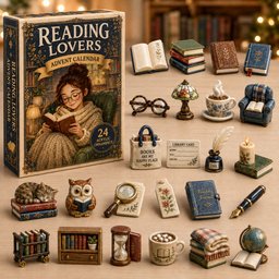 Reading Lovers Christmas Advent Calendar Christmas Eve Countdown Gifts For Bookworms