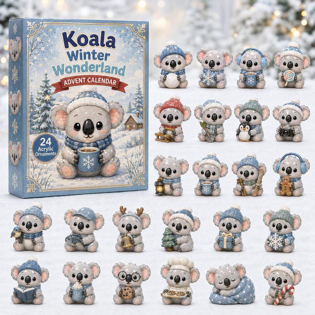 Koala Winter Wonderland Christmas Advent Calendar 2026 Koala Christmas Gifts