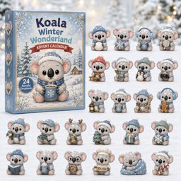 Koala Winter Wonderland Christmas Advent Calendar 2026 Koala Christmas Gifts