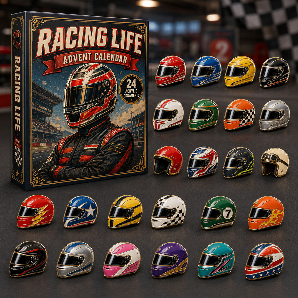 Racing Helmet Christmas Advent Calendar 2026 Christmas Gifts Ideas For BoyFriend