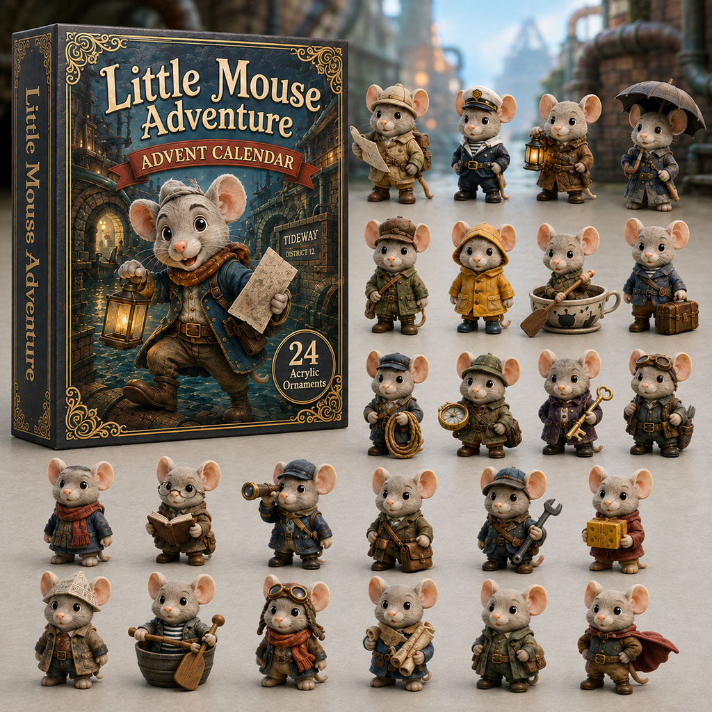 Little Mouse Adventure Christmas Advent Calendar Xmas Countdown Gifts For Brother