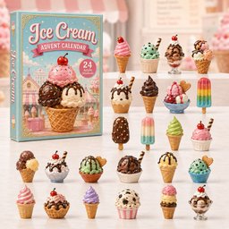 Ice Cream Christmas Advent Calendar Christmas Countdown Gifts For Ice Cream Lovers