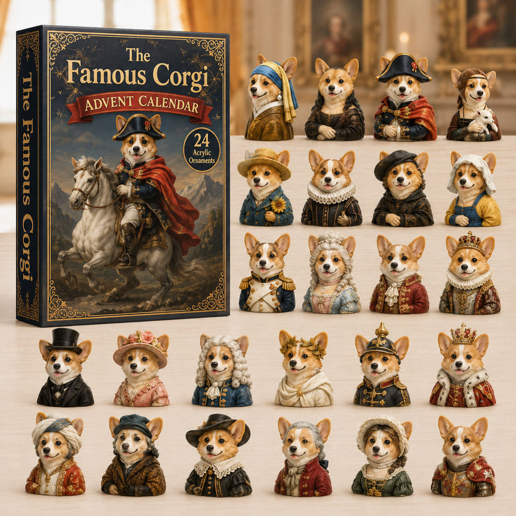 The Famous Corgi Christmas Advent Calendar Christmas Present For Corgi Lovers