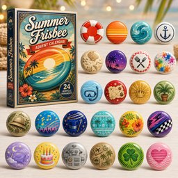 Summer Frisbee Christmas Advent Calendar 2026 Xmas Gifts For Sports Lovers
