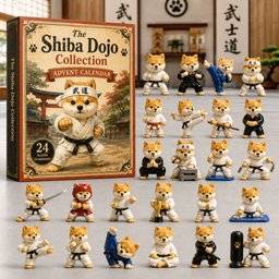 The Shiba Dojo Christmas Advent Calendar Christmas Advent Calendar Decoration Gifts Ideas