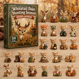 Whitetail Deer Hunting Season Christmas Ornament Advent Calendar 2026 Xmas Gifts For Friends