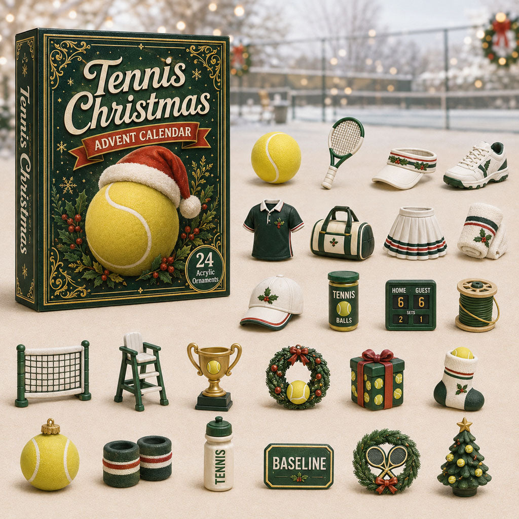 Tennis Christmas Advent Calendar Christmas Countdown 2026 Best Gifts For Husband