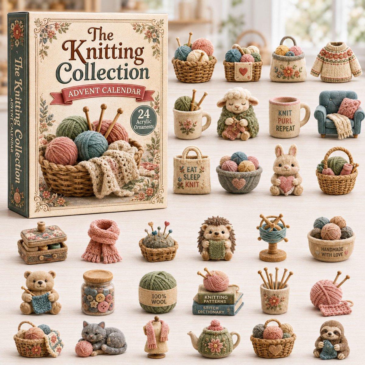 The Knitting Collection Christmas Advent Calendar Christmas Gifts For Knitting Lovers