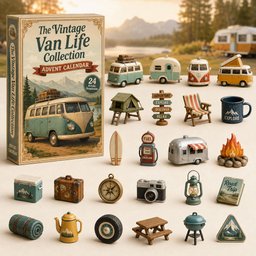 The Vintage Van Life Christmas Advent Calendar Xmas Advent Cal Christmas Presents Ideas