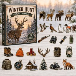 Winter Hunt Christmas Advent Calendar Xmas Countdown Gifts For Hunting Lovers