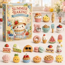 Summer Baking Christmas Advent Calendar Xmas Countdown Xmas Gifts For Baking Lovers