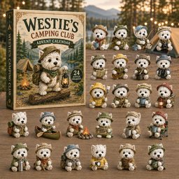 Westies Camping Club Christmas Advent Calendar Xmas Advent Cal Christmas Gifts Ideas