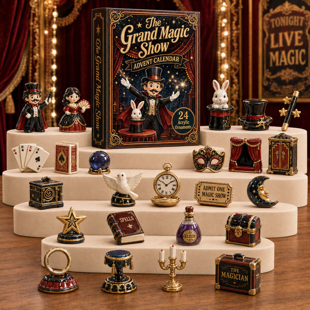 The Grand Magic Show Christmas Advent Calendar Christmas Eve Countdown Gifts For Magician