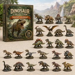 The Dinosaur Collection Christmas Advent Calendar Xmas Calendar Countdown Dinosaur Lovers Gifts