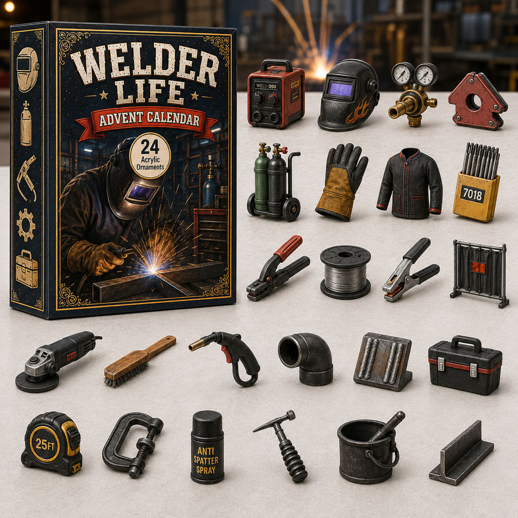 Welder Life Christmas Advent Calendar Christmas Tree Decorations Gifts For Welder