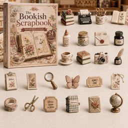 The Bookish Scrapbook Christmas Advent Calendar Xmas Countdown Gifts For Bookworms