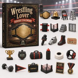 Wrestling Lover Christmas Advent Calendar Counting Down Wrestling Lover Christmas Gifts