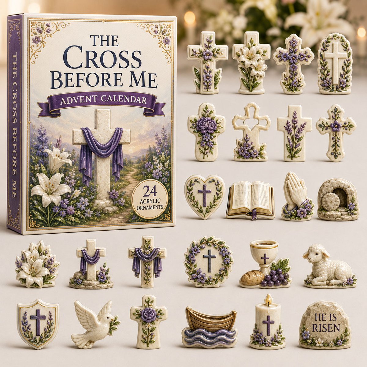 The Cross Before Me Christmas Advent Calendar Christmas Countdown Gifts For Christians