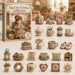 The Cozy Crochet Collection Christmas Advent Calendar Xmas Gifts For Crochet Lovers