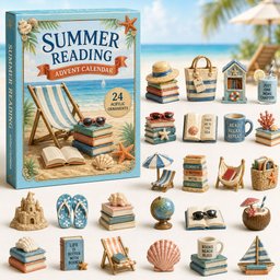 Summer Reading Christmas Advent Calendar Xmas Countdown Christmas Gifts For Book Lovers