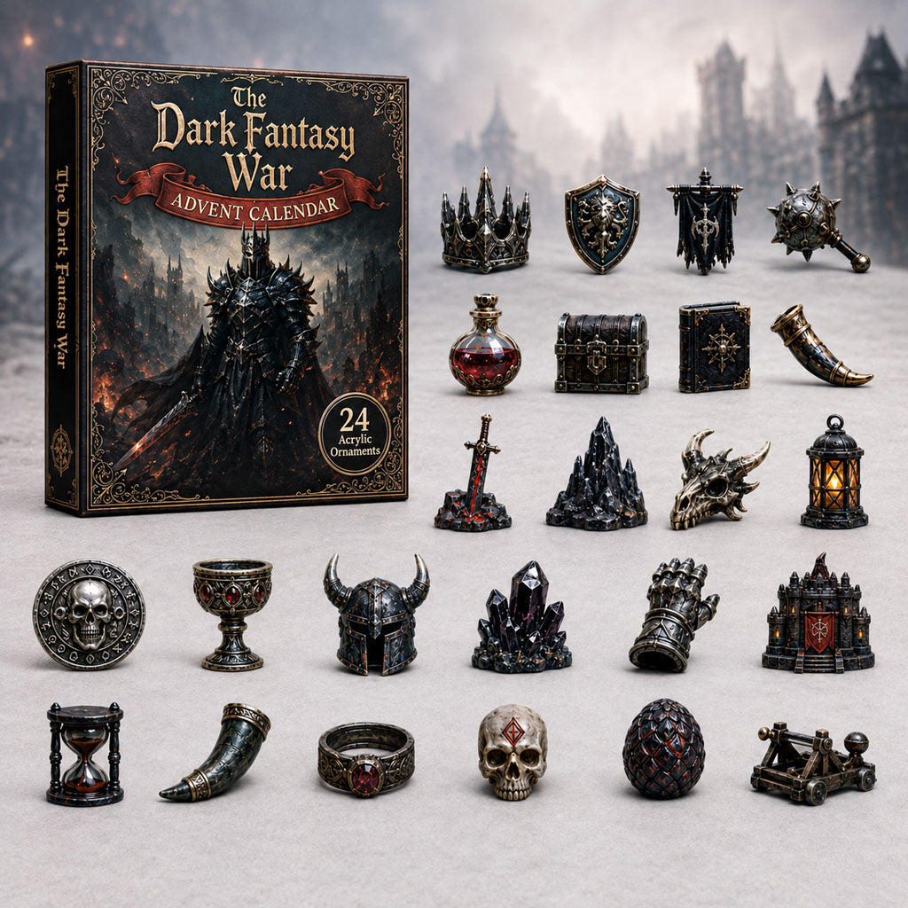 The Dark Fantasy War Christmas Advent Calendar Xmas Countdown Gifts For Fantasy Lovers