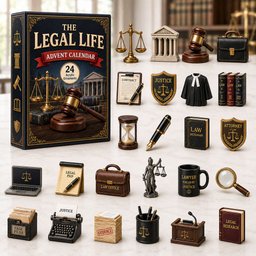 The Legal Life Christmas Advent Calendar Christmas Eve Countdown Gifts For Lawyer