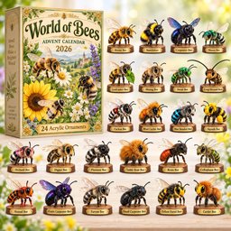 World Of Bees Christmas Advent Calendar Xmas Calendar Countdown Gifts For Bee Lovers