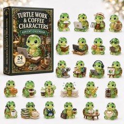 Turtle Office Christmas Advent Calendar Christmas Countdown Gifts For Turtle Lovers