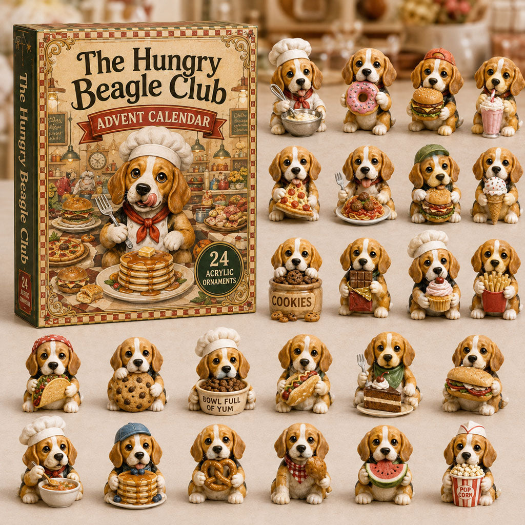 The Hungry Beagle Club Christmas Advent Calendar 2026 Best Xmas Gifts For Beagle Lovers