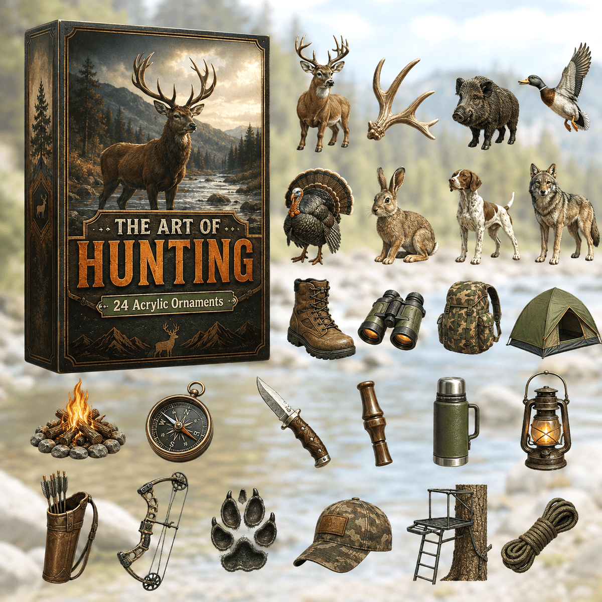 The Art Of Hunting 2026 Christmas Advent Calendar Xmas Gifts For Hunters